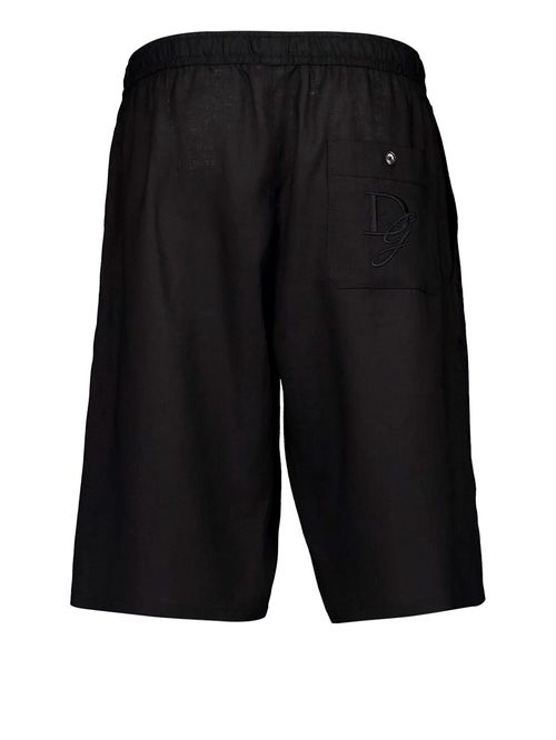 Pantaloni scurți din in