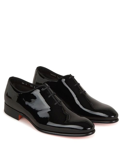Pantofi Oxford din lac