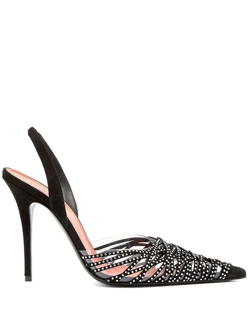 Pantofi cu toc Lori Crystal 105