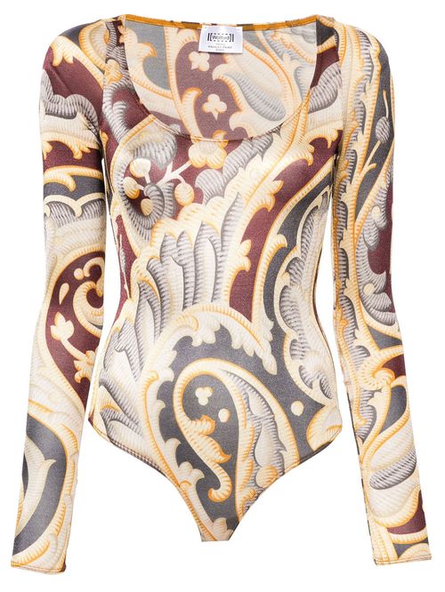 X ETRO Body cu imprimeu