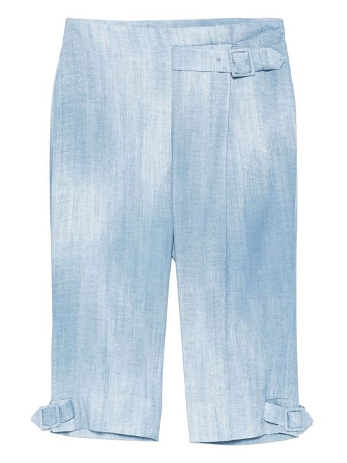 Pantaloni bleu trei-sferturi
