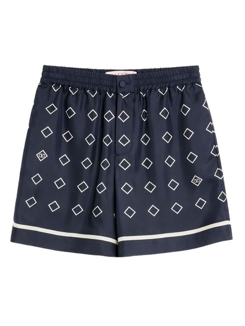 Pantaloni scurți din mătase