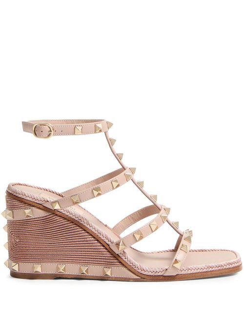 Sandale Rockstud cu platformă 80mm