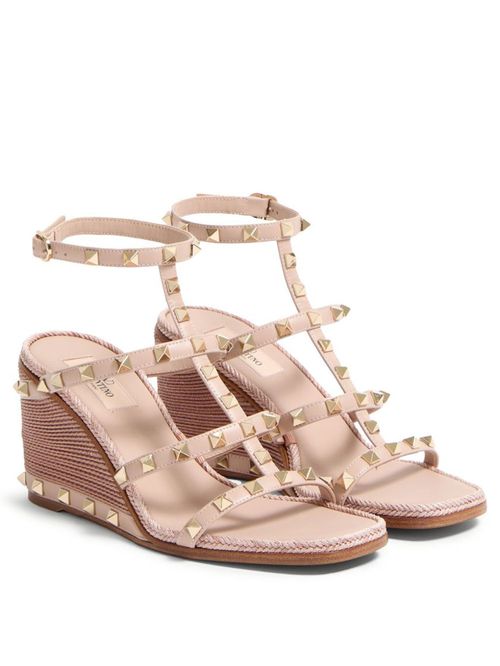 Sandale Rockstud cu platformă 80mm