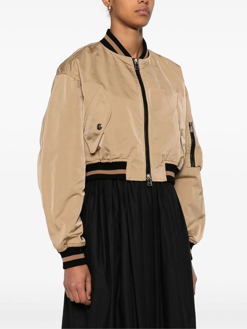 Jachetă bomber cropped