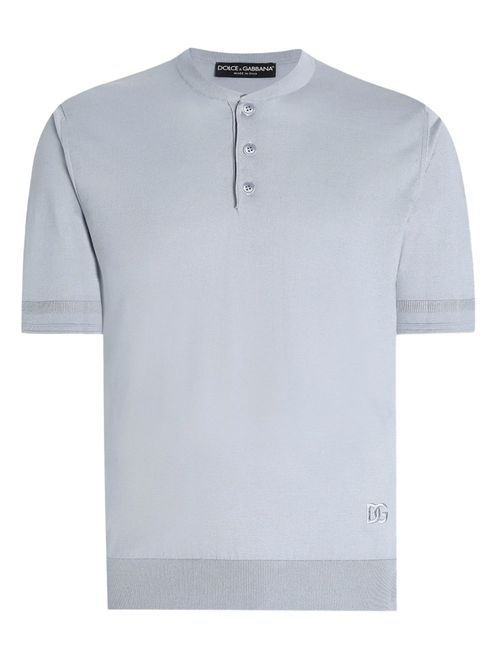Tricou polo tricotat