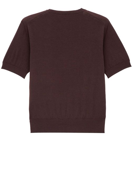Tricou maro din lână