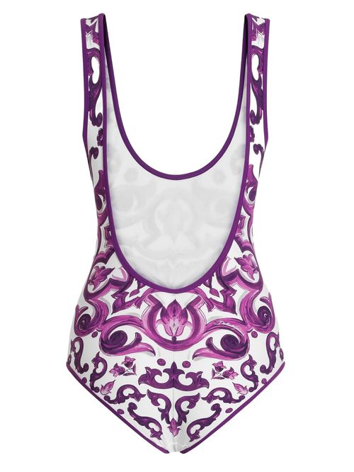 Costum de baie imprimeu Majolica