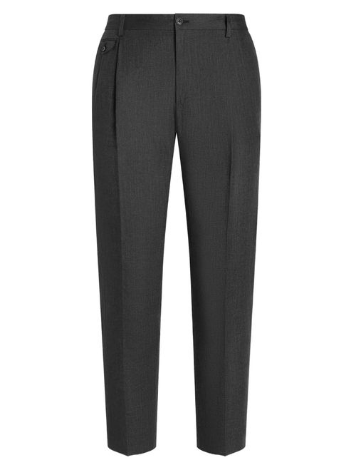 Pantaloni gri închis