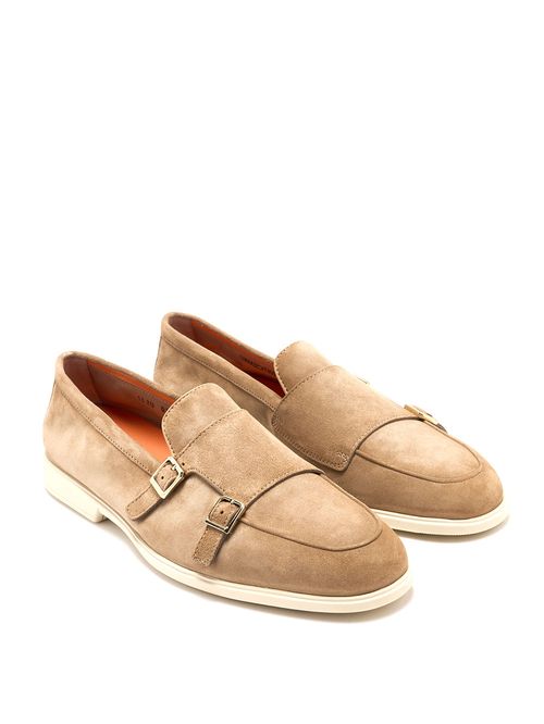 Pantofi slip-on cu catarame