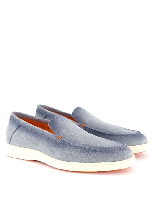 Pantofi slip-on bleu