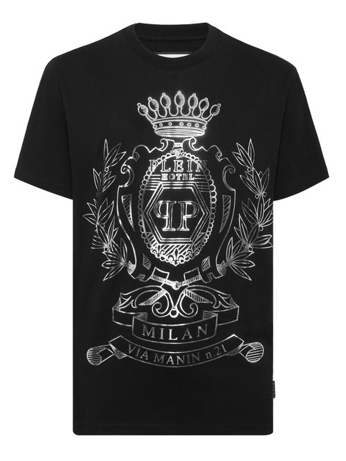 Tricou negru cu imprimeu