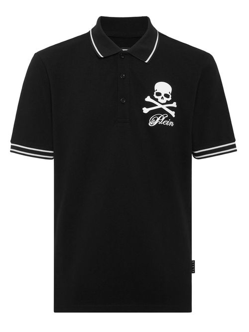 Tricou polo cu logo brodat