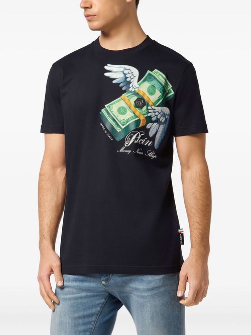 Tricou negru cu imprimeu
