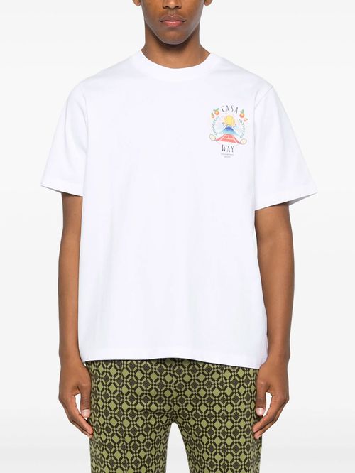 Tricou alb Casa Way