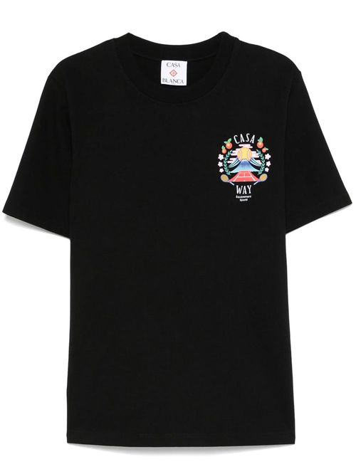 Tricou negru Casa Way
