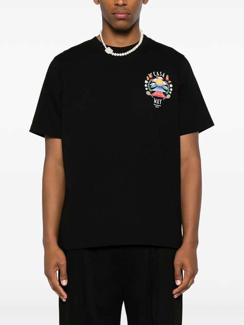 Tricou negru Casa Way