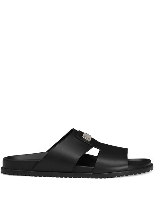 Papuci din piele