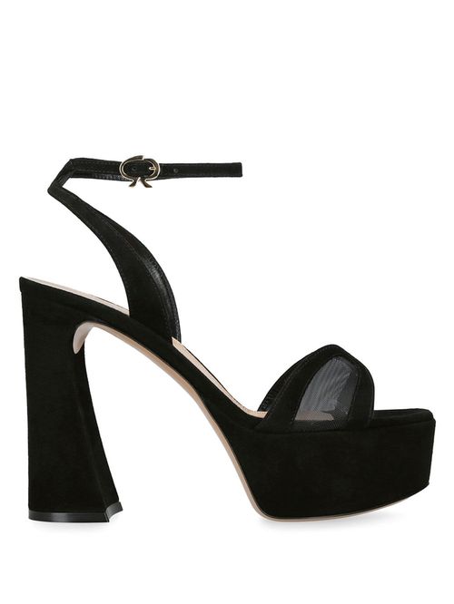 Sandale mesh cu toc 105