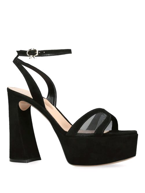 Sandale mesh cu toc 105