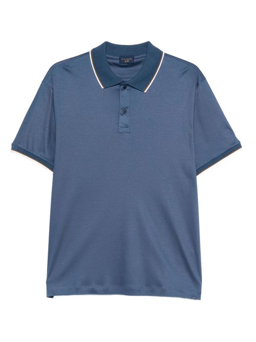Tricou polo albastru