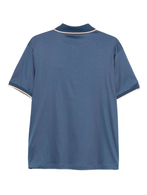 Tricou polo albastru