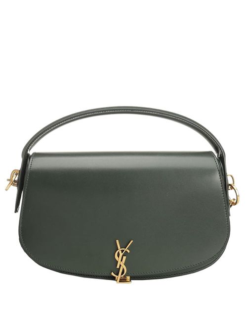 Geantă din piele Voltaire verde