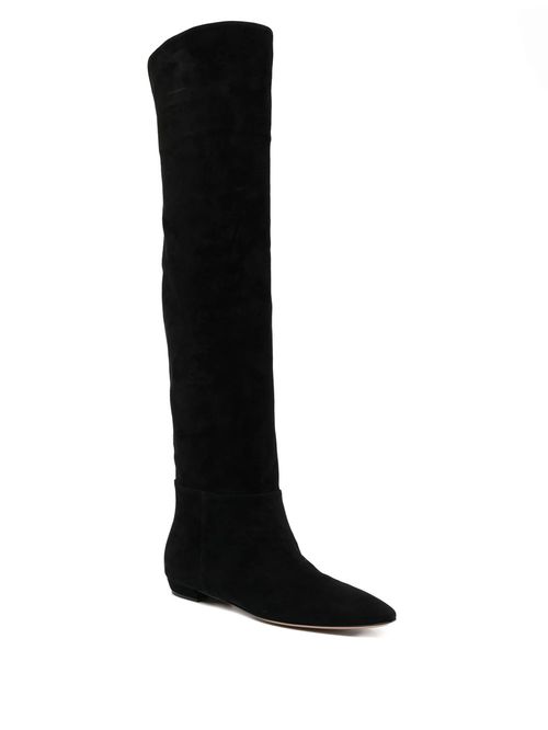 Cizme Elise din piele întoarsă