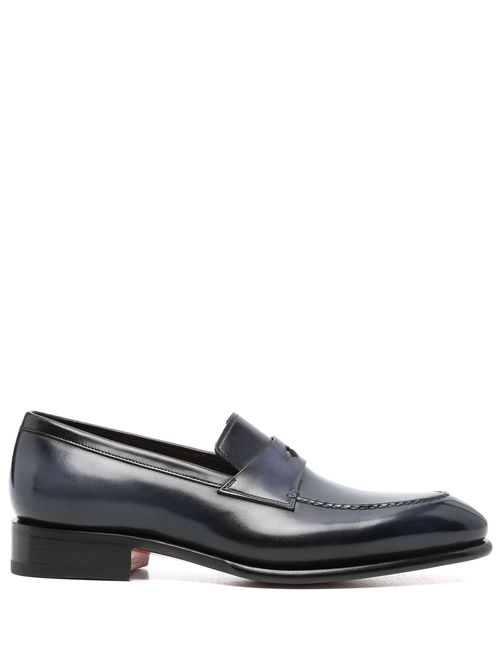 Pantofi loafers din piele