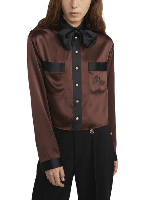 Bluză Frame x RITZ din mătase