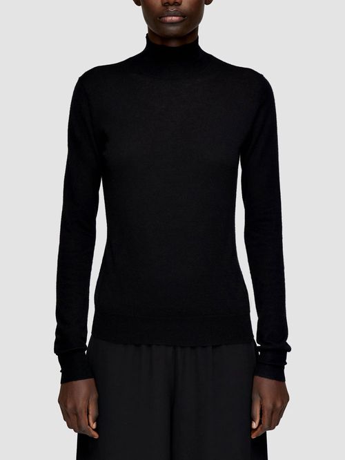 Pulover din cașmir cu guler