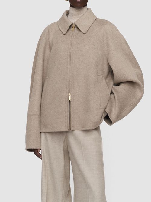 Jachetă din lână și cașmir