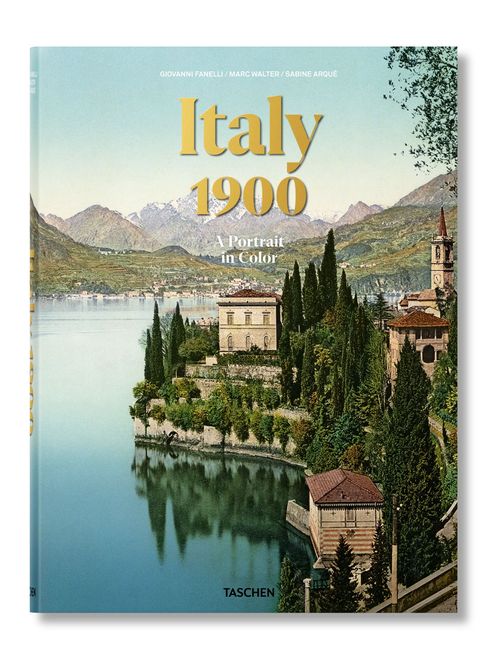 Carte ITALY 1900. A portrait in color