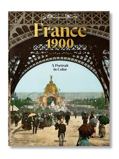 Carte FRANCE 1900. A portrait in color