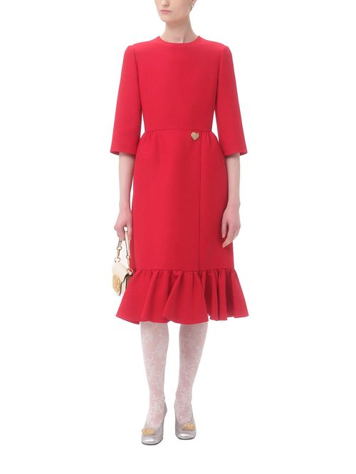 Rochie midi Crepe Couture