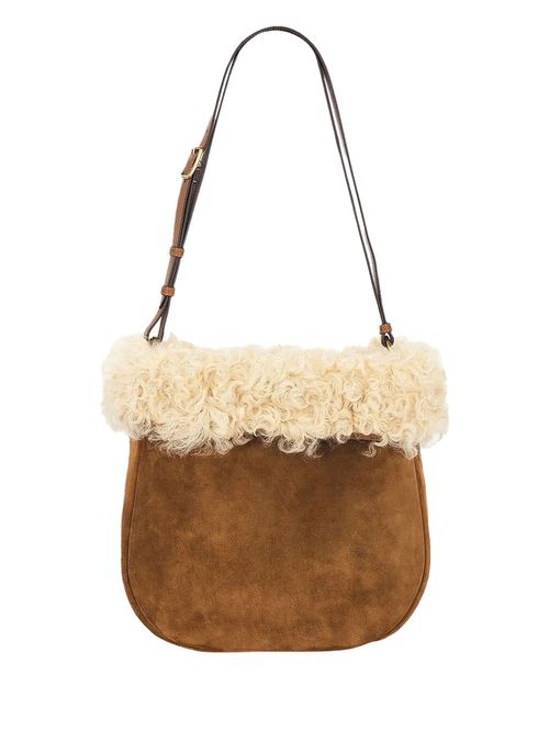 Geantă cu blană