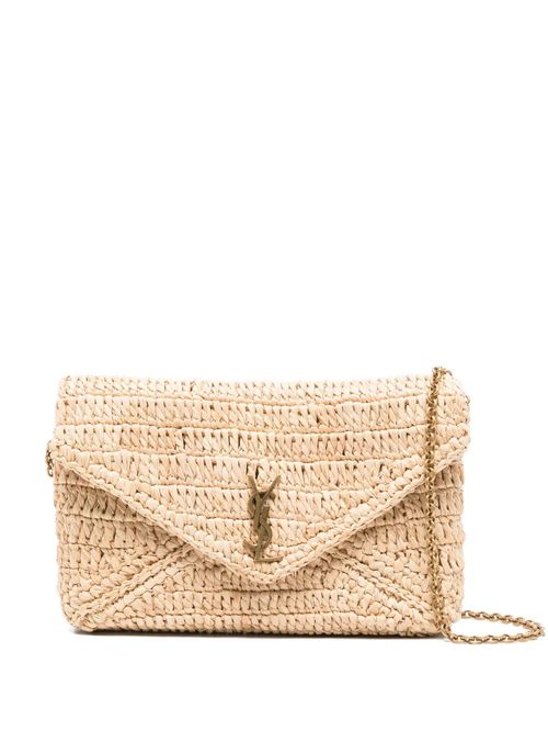 Geantă plic din rafie