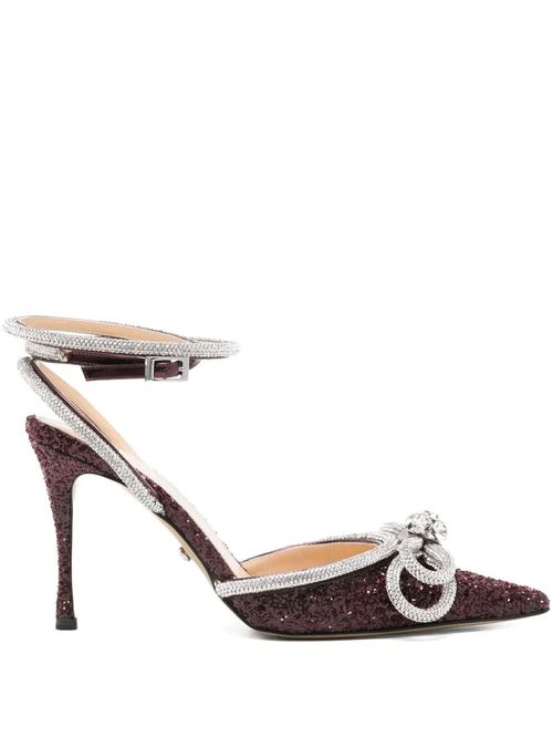 Pantofi cu toc Double Bow 95