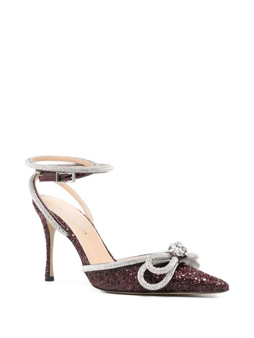 Pantofi cu toc Double Bow 95