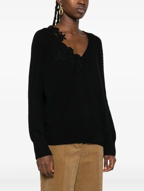 Pulover cu aplicație