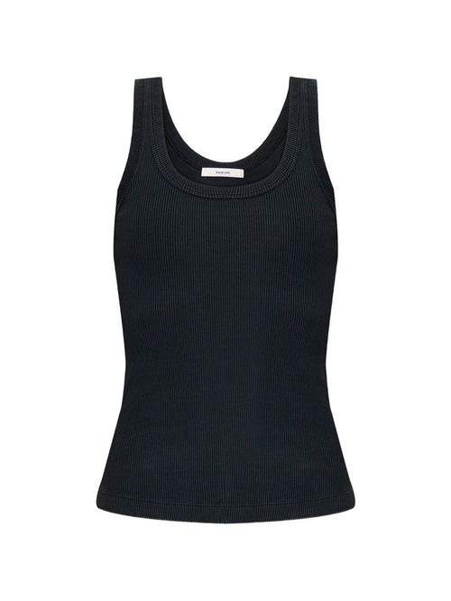 Maiou negru din bumbac