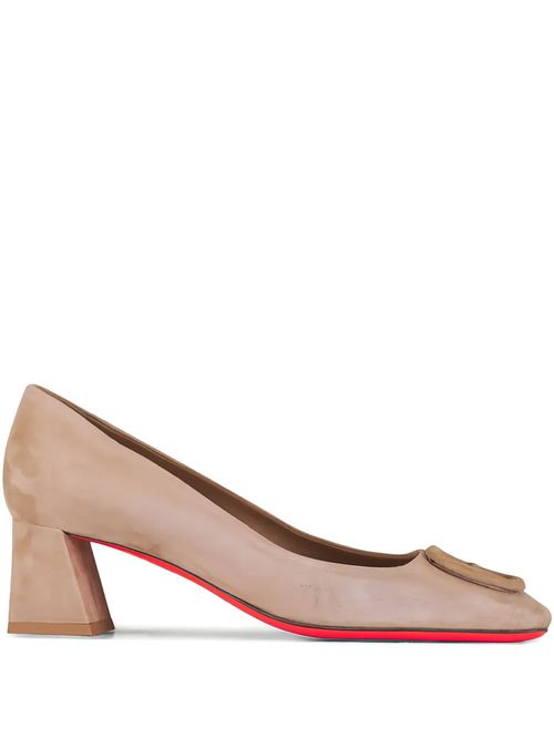 Pantofi cu toc pătrat