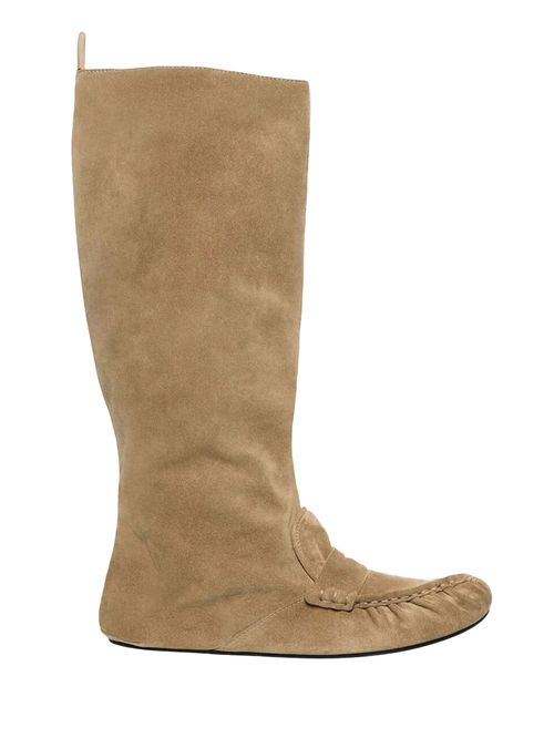 Cizme de piele întoarsă