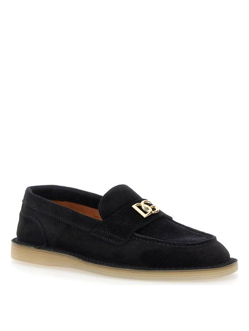 Pantofi loafers cu logo