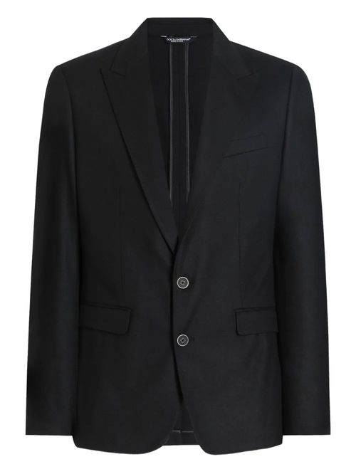 Sacou negru din lână