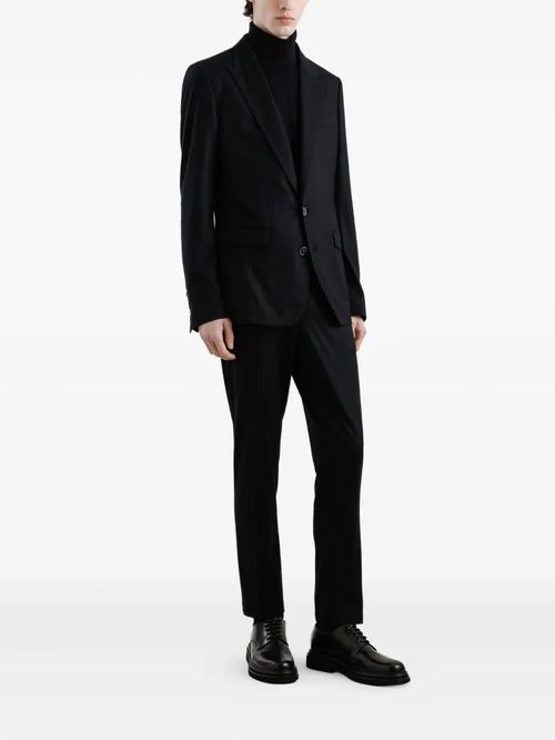 Sacou negru din lână