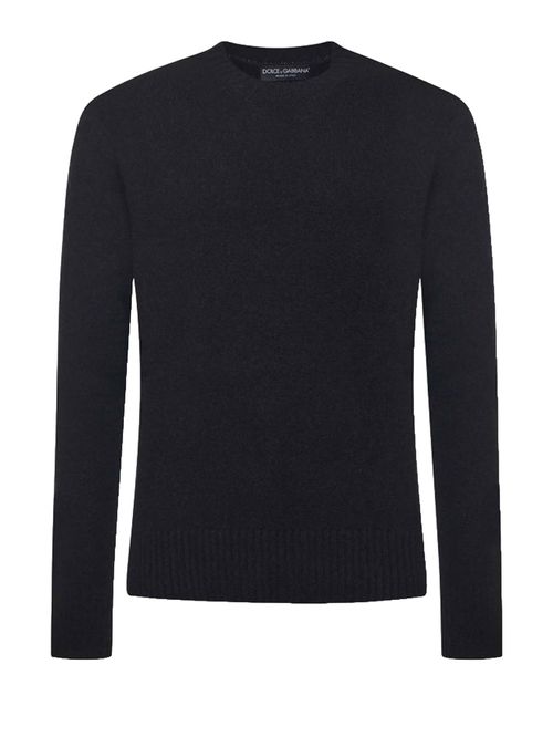 Pulover negru din lână