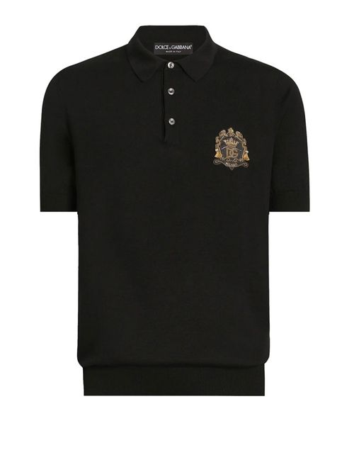 Tricou polo din lână