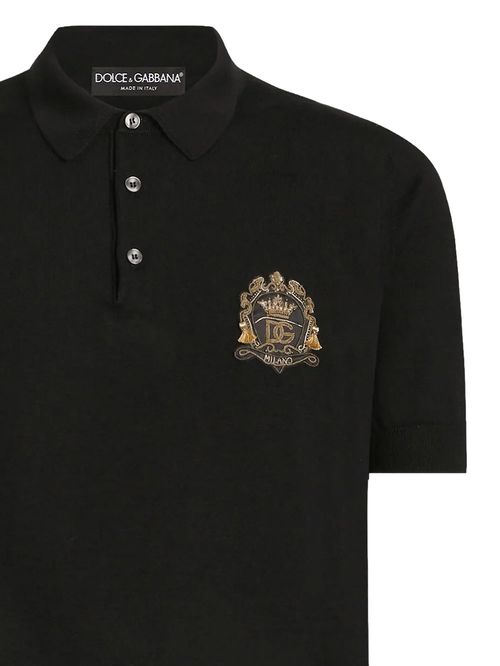 Tricou polo din lână