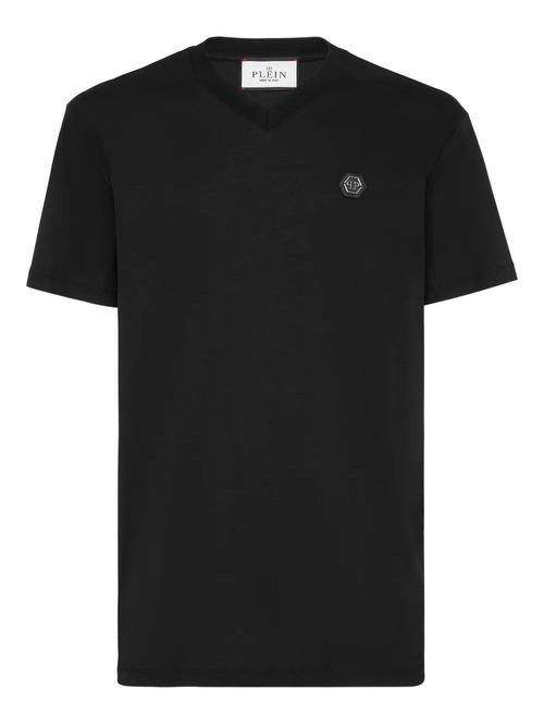 Tricou negru cu logo